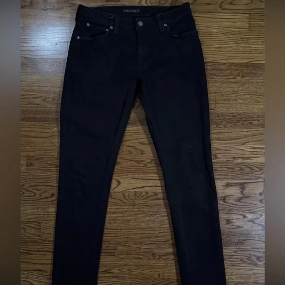 Nudie Jeans Men's Jeans - Blue, Light Blue, Gray, Black - Picture 5 of 13